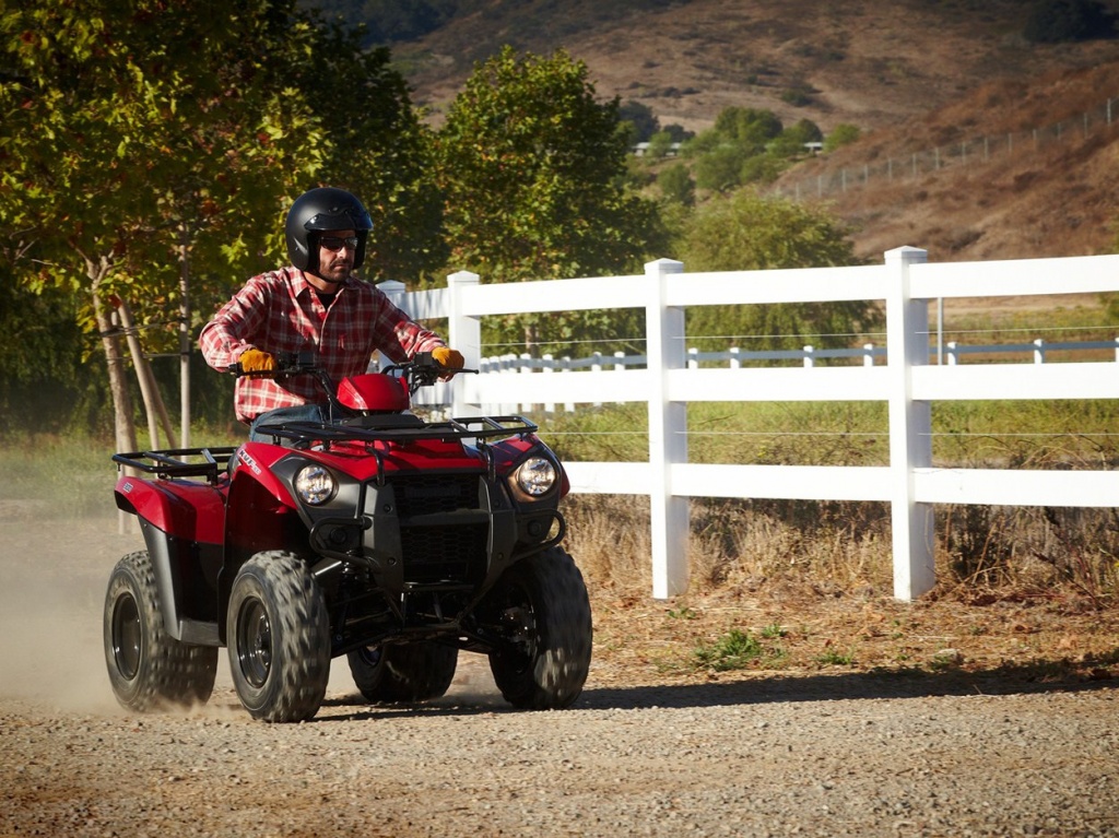 Фото квадроцикла Kawasaki KVF300